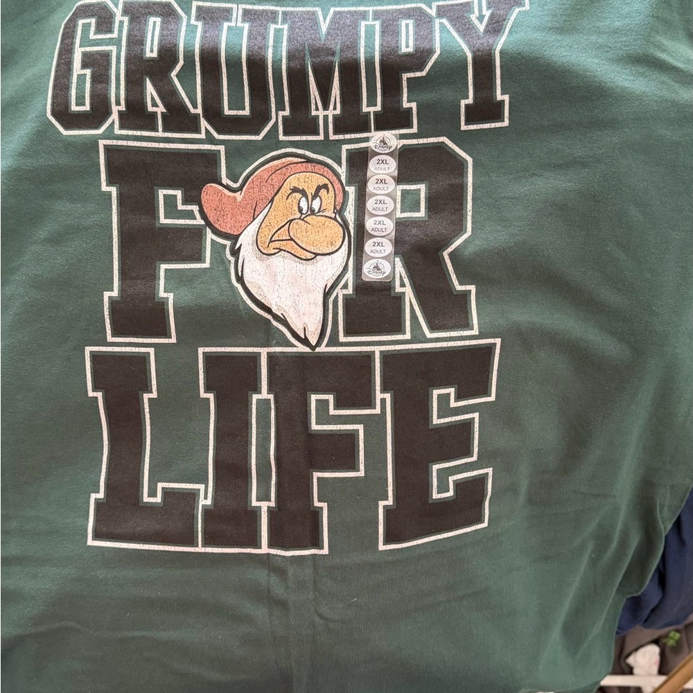 Disney Dark Green Graphic Tee